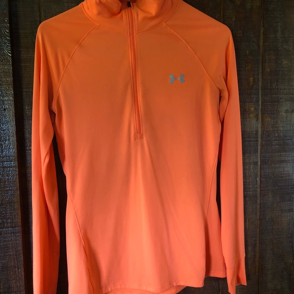 Under armor Orange pull over